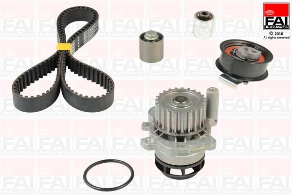 FAI AUTOPARTS Vesipumppu + jakohihnasarja TBK457-6445